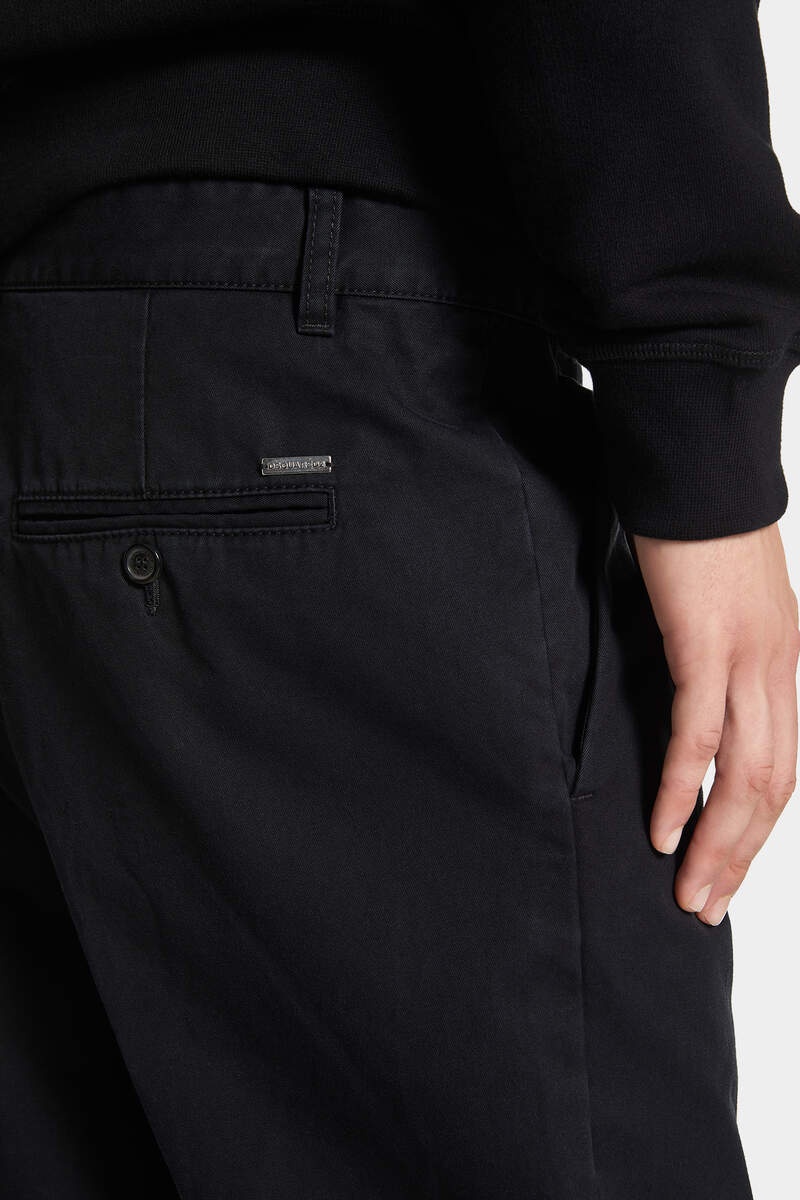 ONE PLEAT COTTON PANT - 5