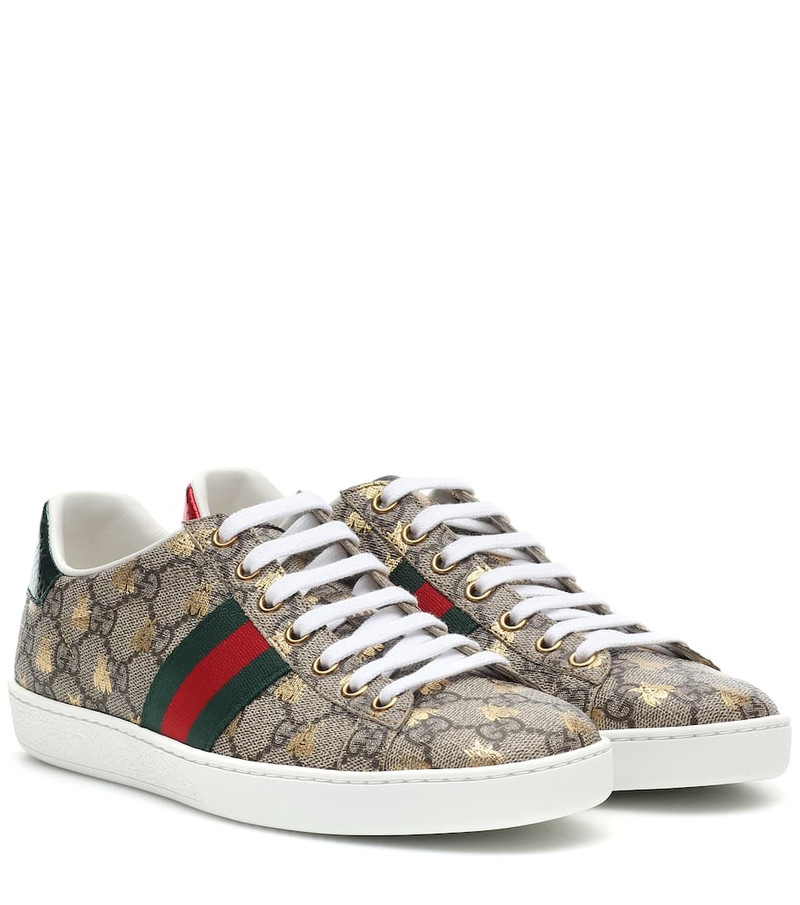 Ace berry-print sneakers - 1