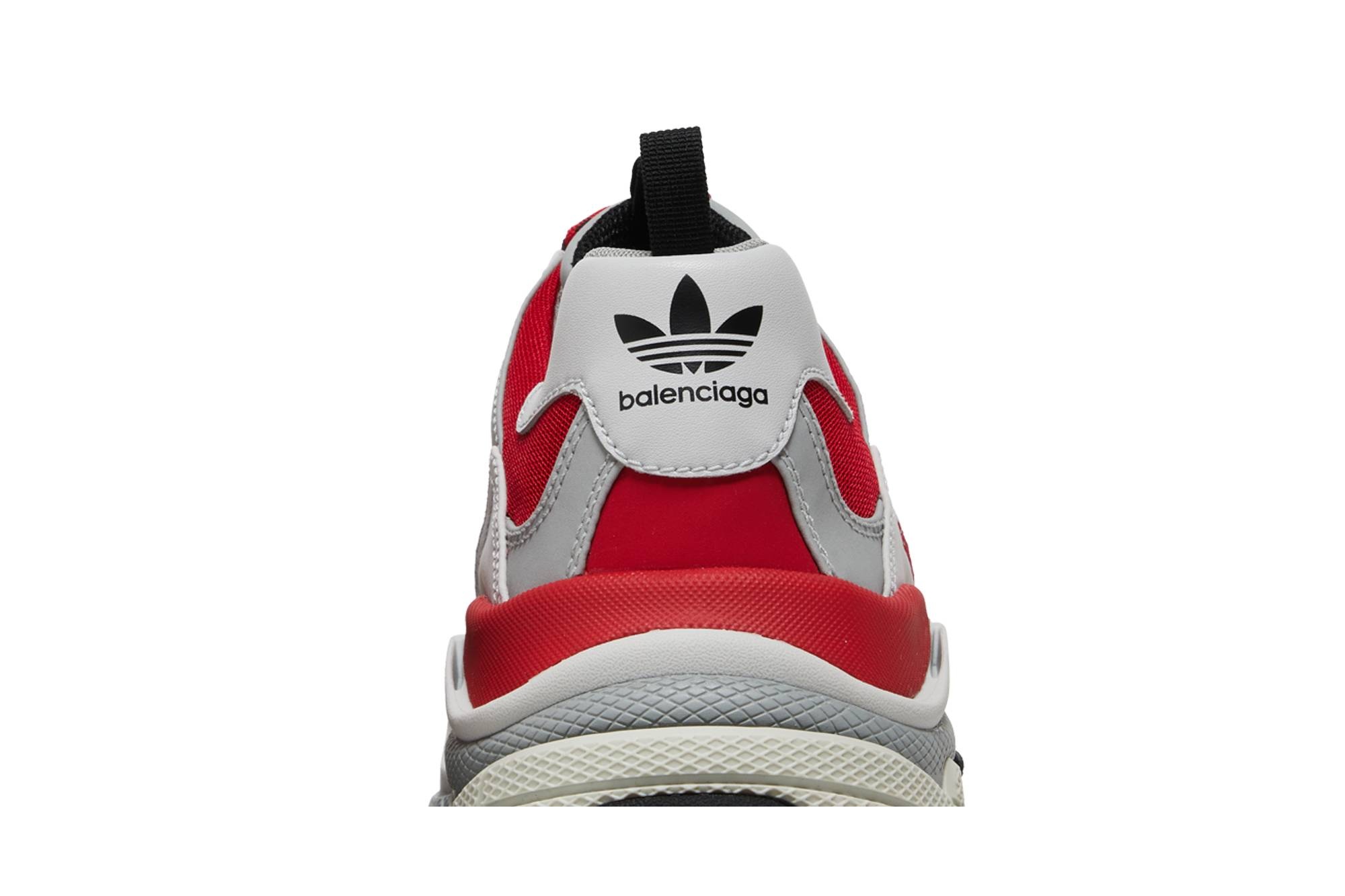 Adidas x Balenciaga Triple S Sneaker 'Red Grey' - 7