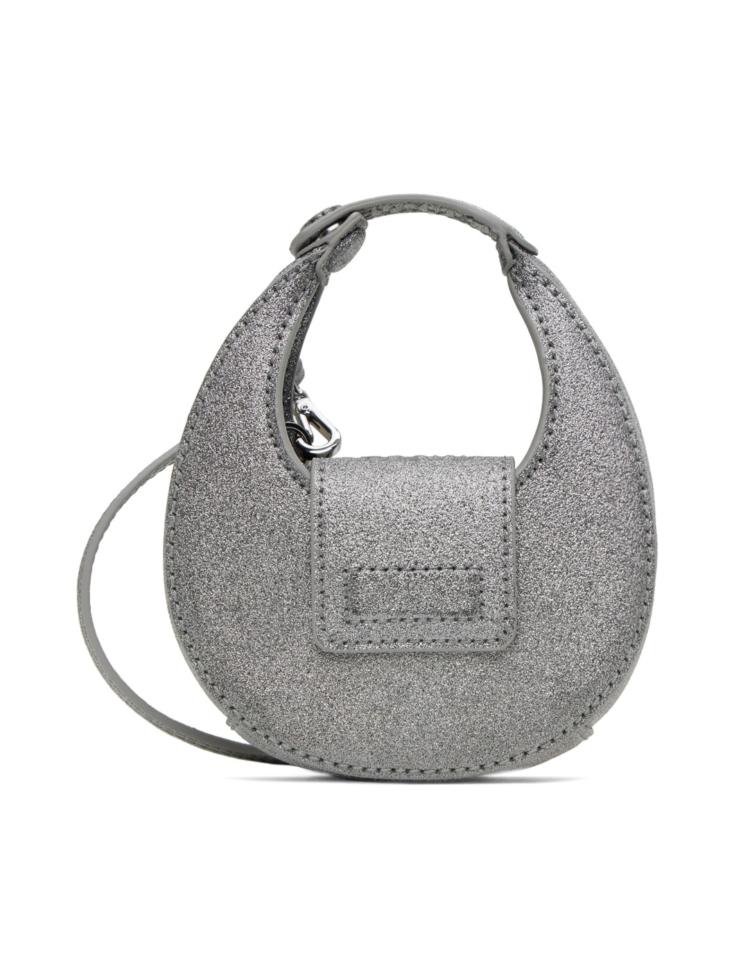 Silver Micro Moon Bag - 1