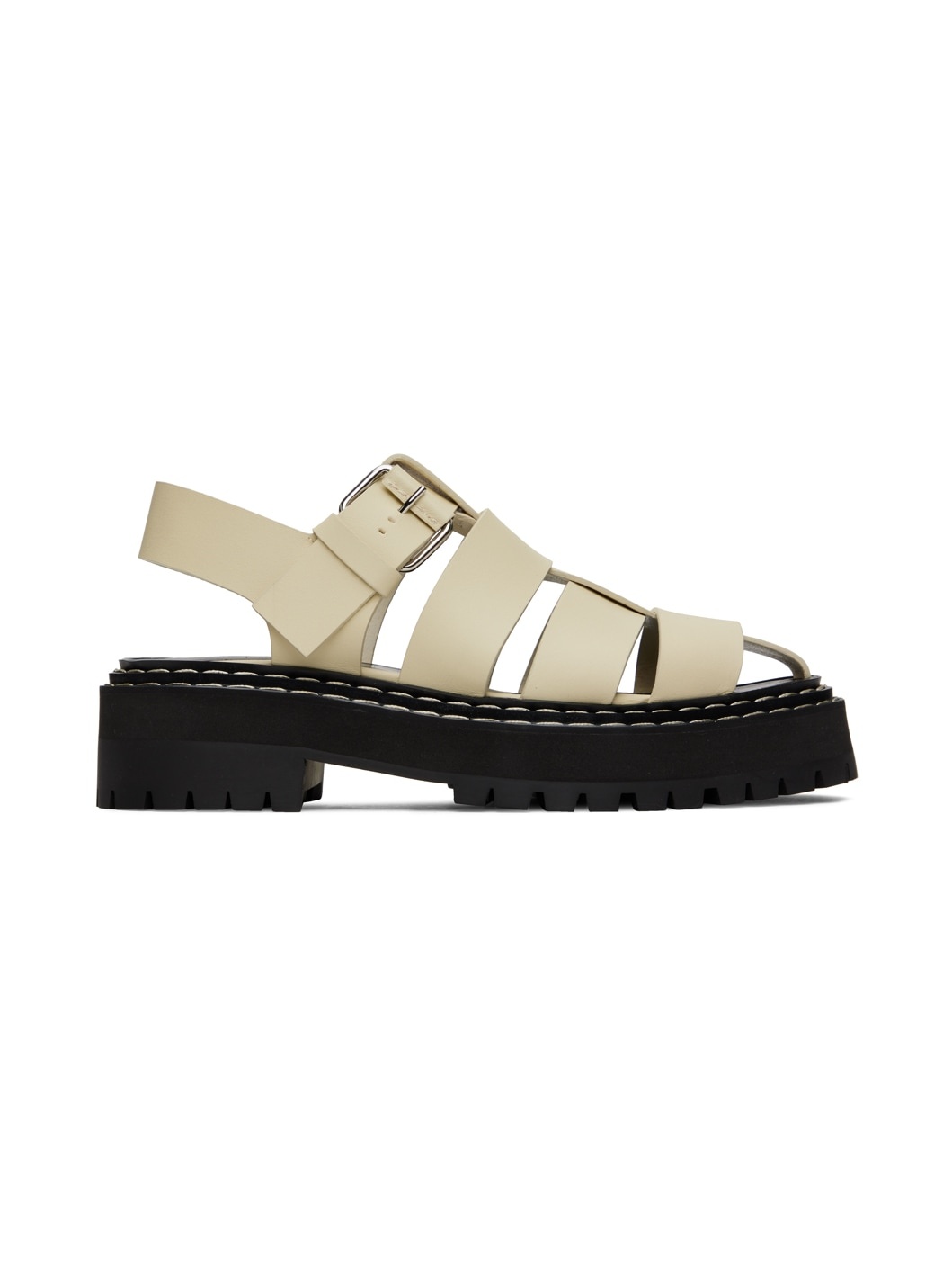 Off-White Lug Sandals - 1