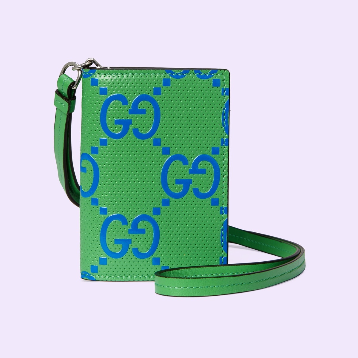 GG embossed card case - 1