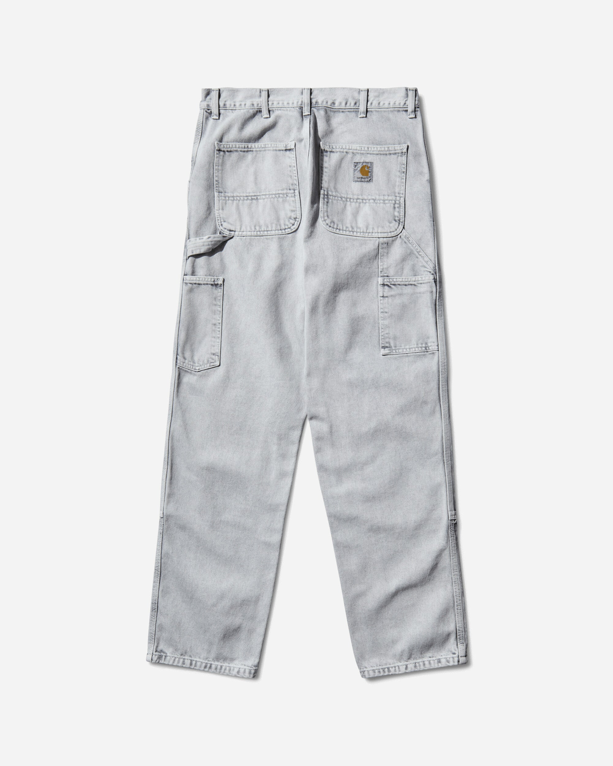 Men's Double Knee Pants Black (Chalk Wash) - 2