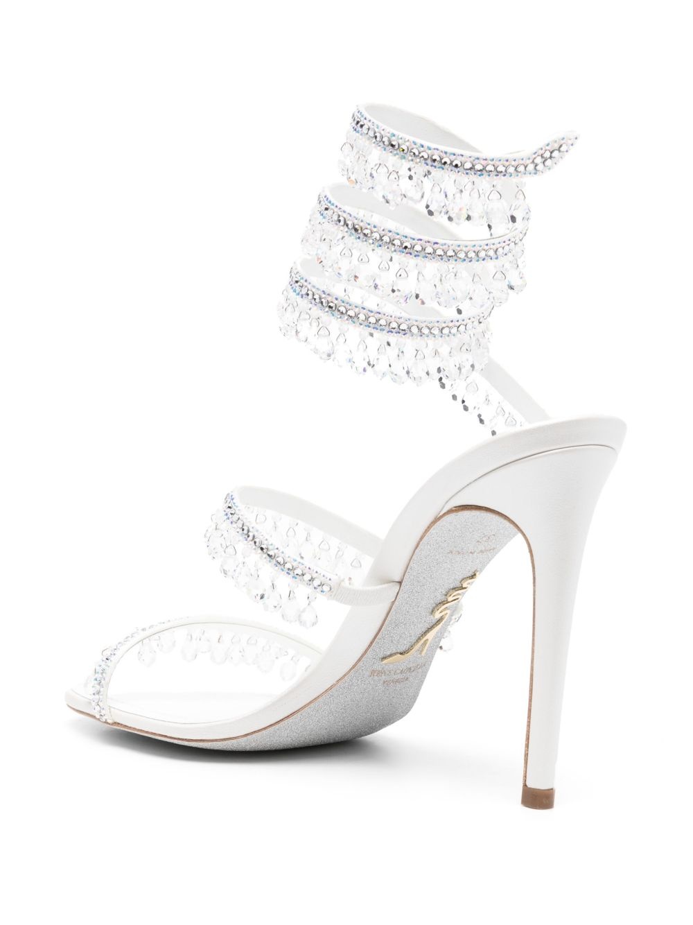 100mm Chandelier sandals - 3