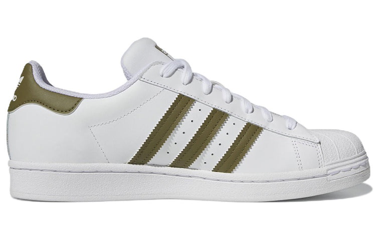 adidas Superstar 'White Focus Olive' HP5501 - 2