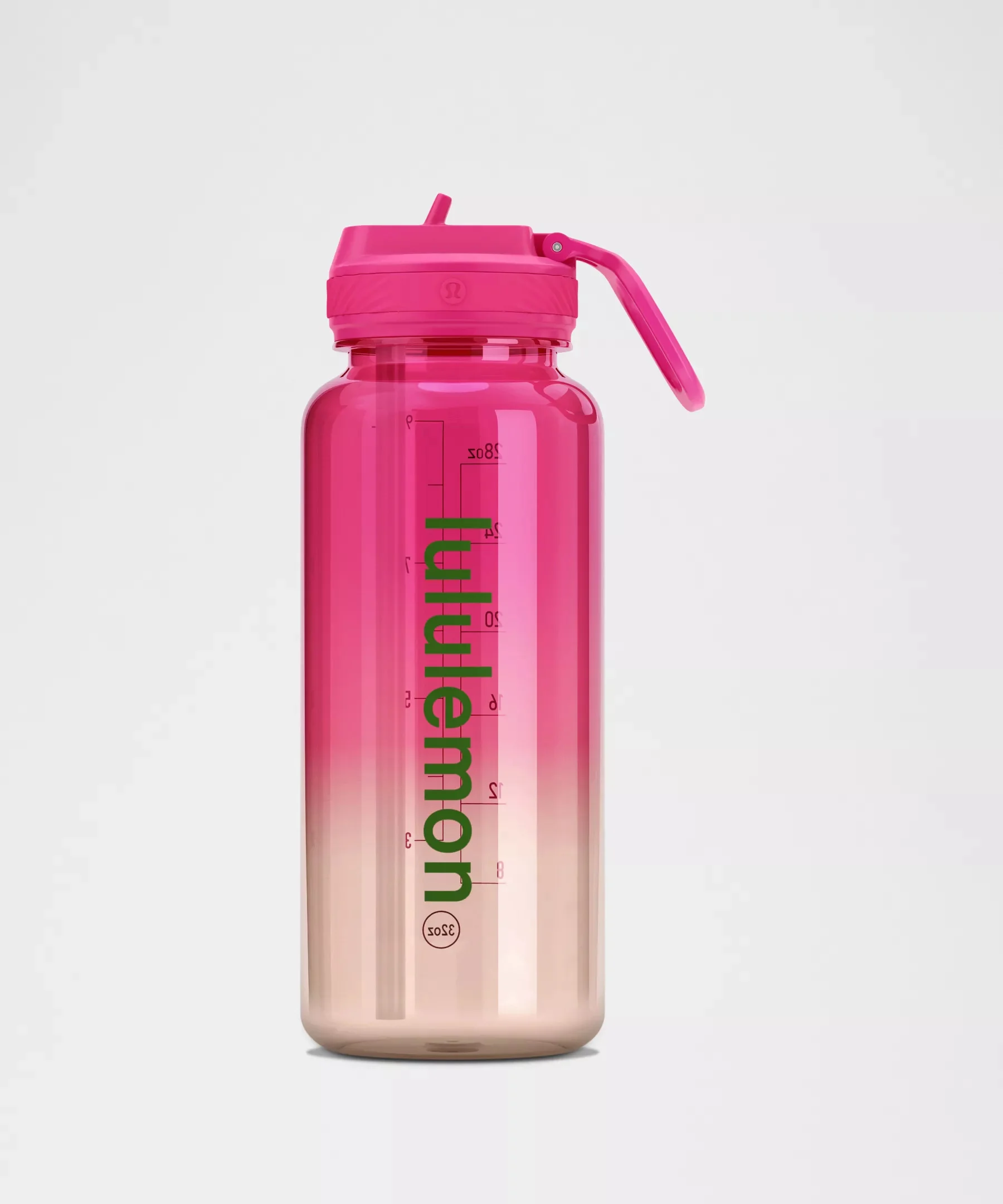 Back to Life Clear Bottle 32oz *Straw Lid - 1