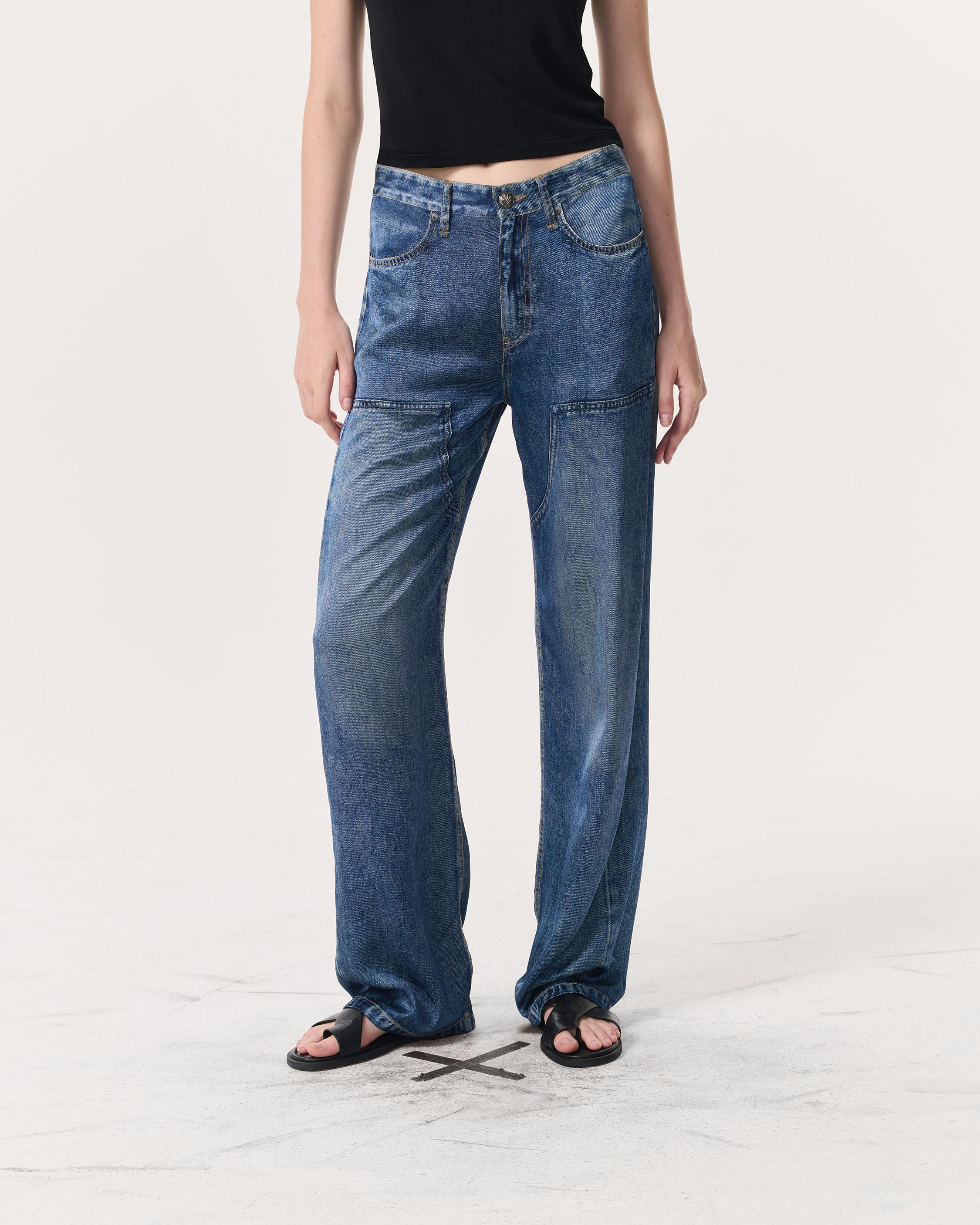 Miramar Satin Logan Carpenter Pants
Liquid Satin - 3