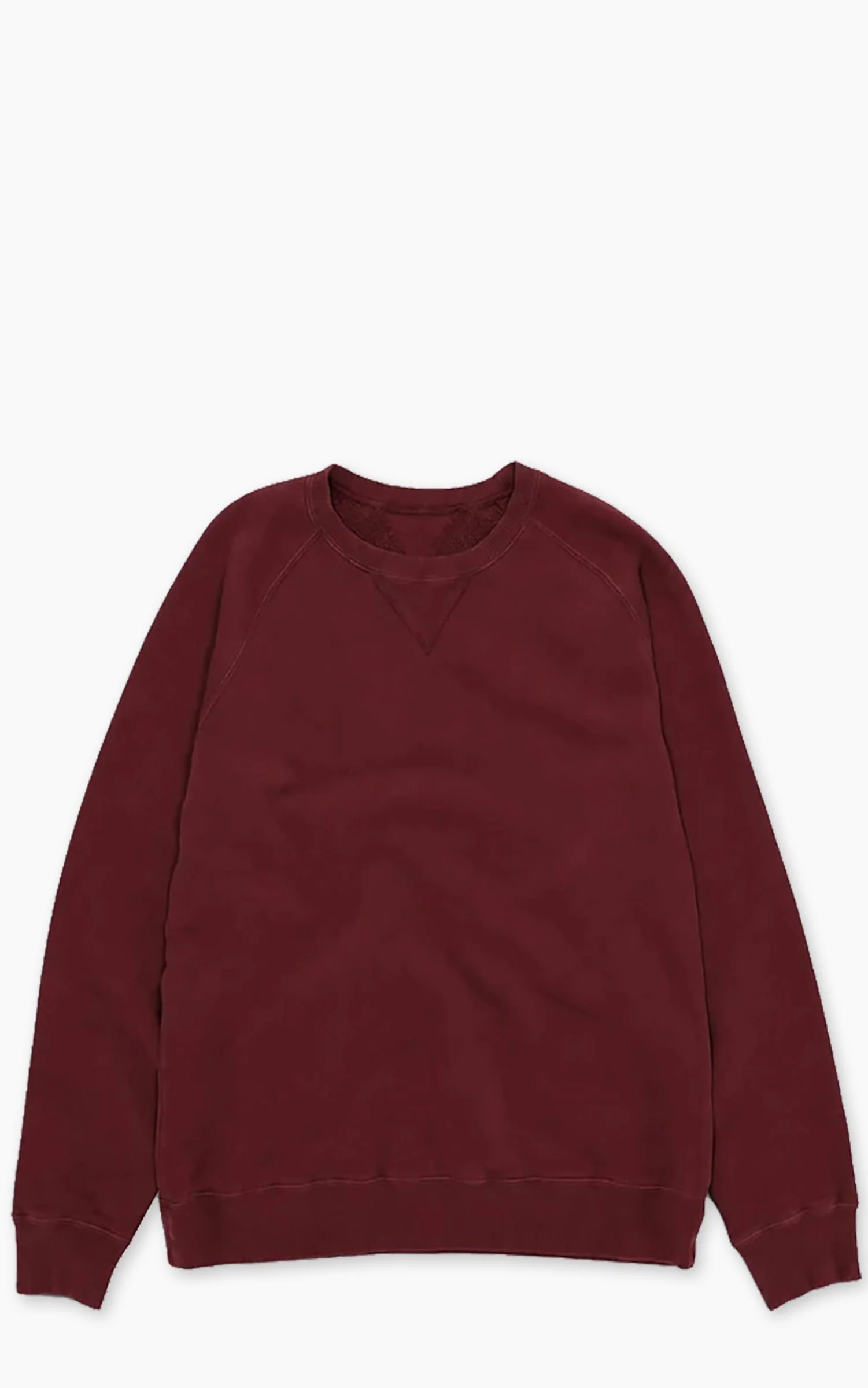 FORTELA HARVARD CREWNECK FLEECE SWEATSHIRT WINE - 1