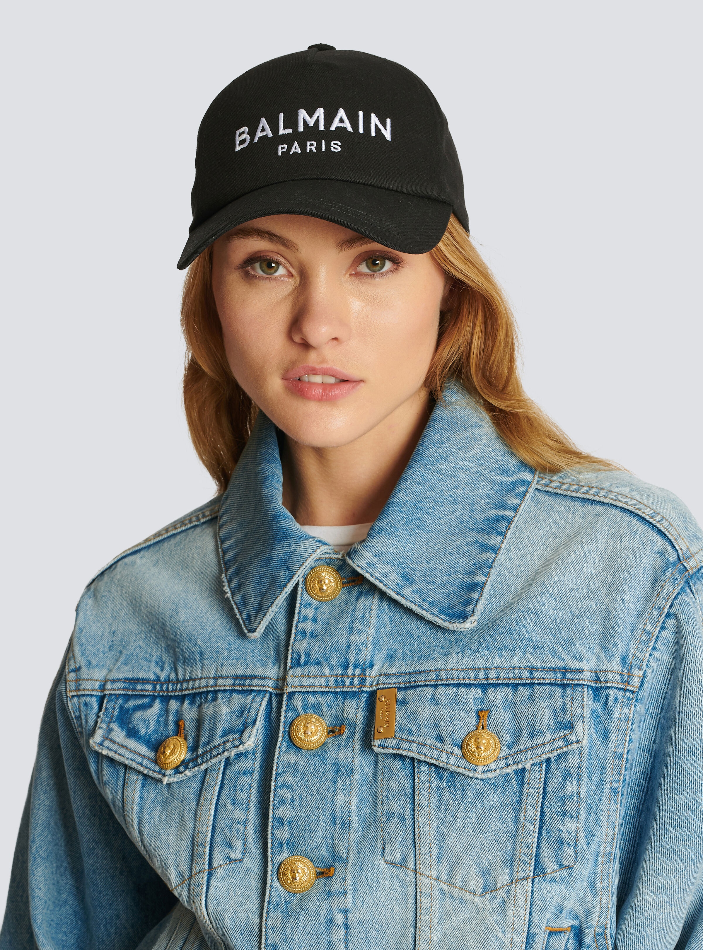 Embroidered Balmain Paris cap - 2