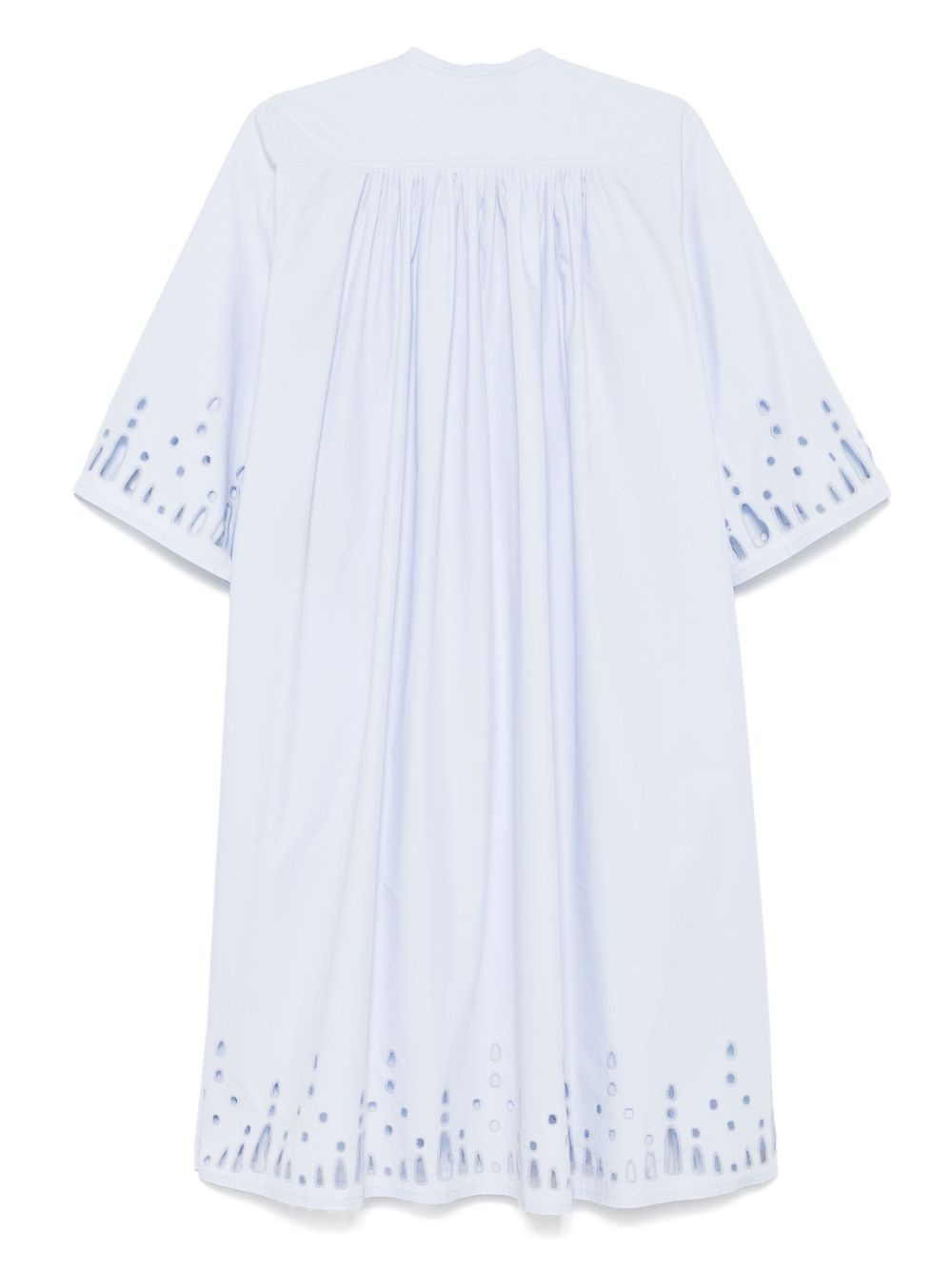 poplin midi dress - 2
