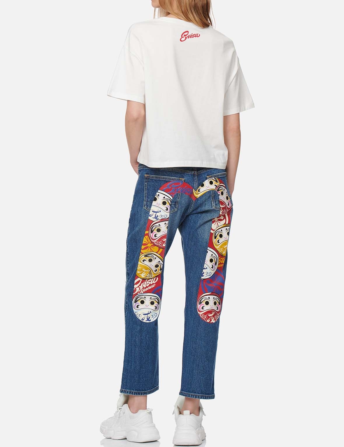 DARUMA DAICOCK BOYFRIEND JEANS - 5