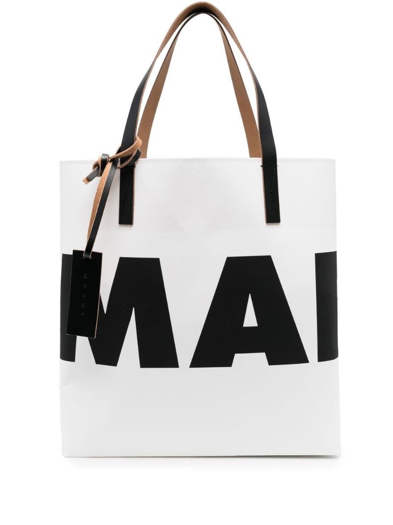 logo-print tote bag - 2