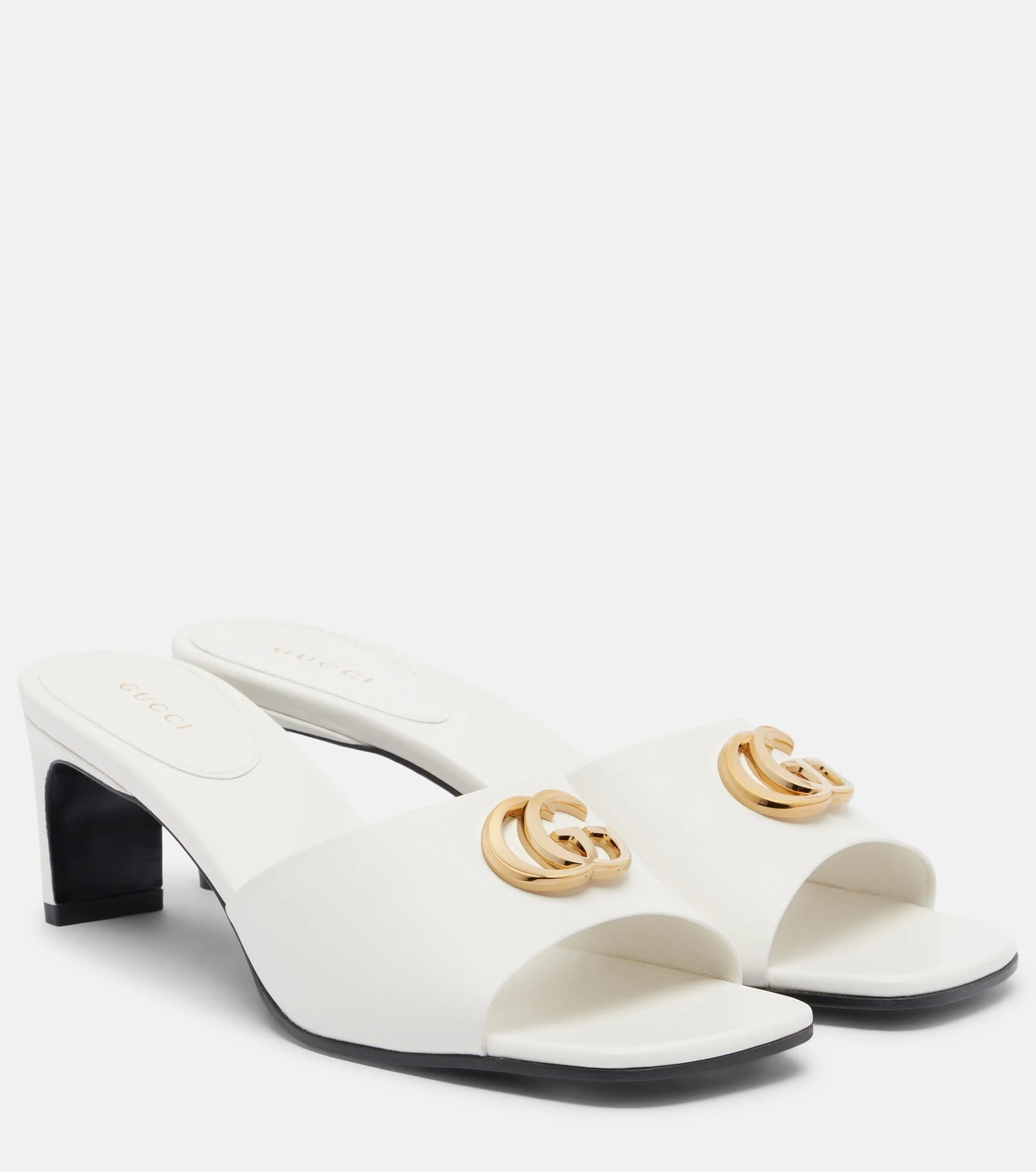 Double G leather mules - 1