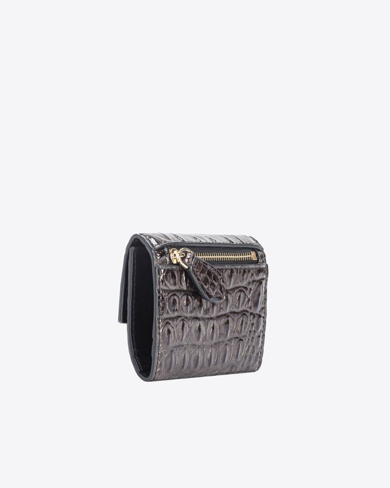 PINKO PINKO GALLERIA CROC-PRINT SMALL WALLET outlook