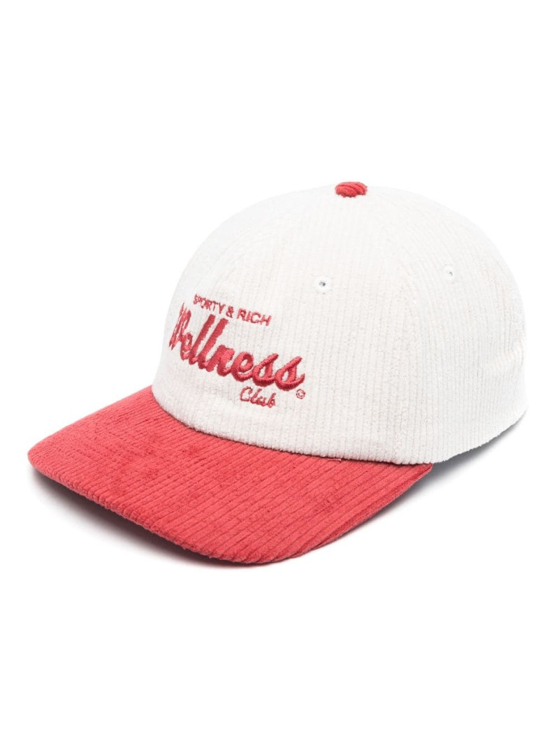 embroidered-logo twill cap 1