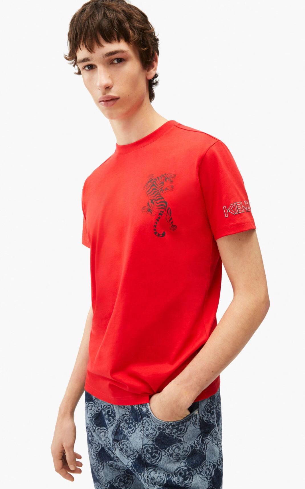 'Climbing Tiger' T-shirt - 2