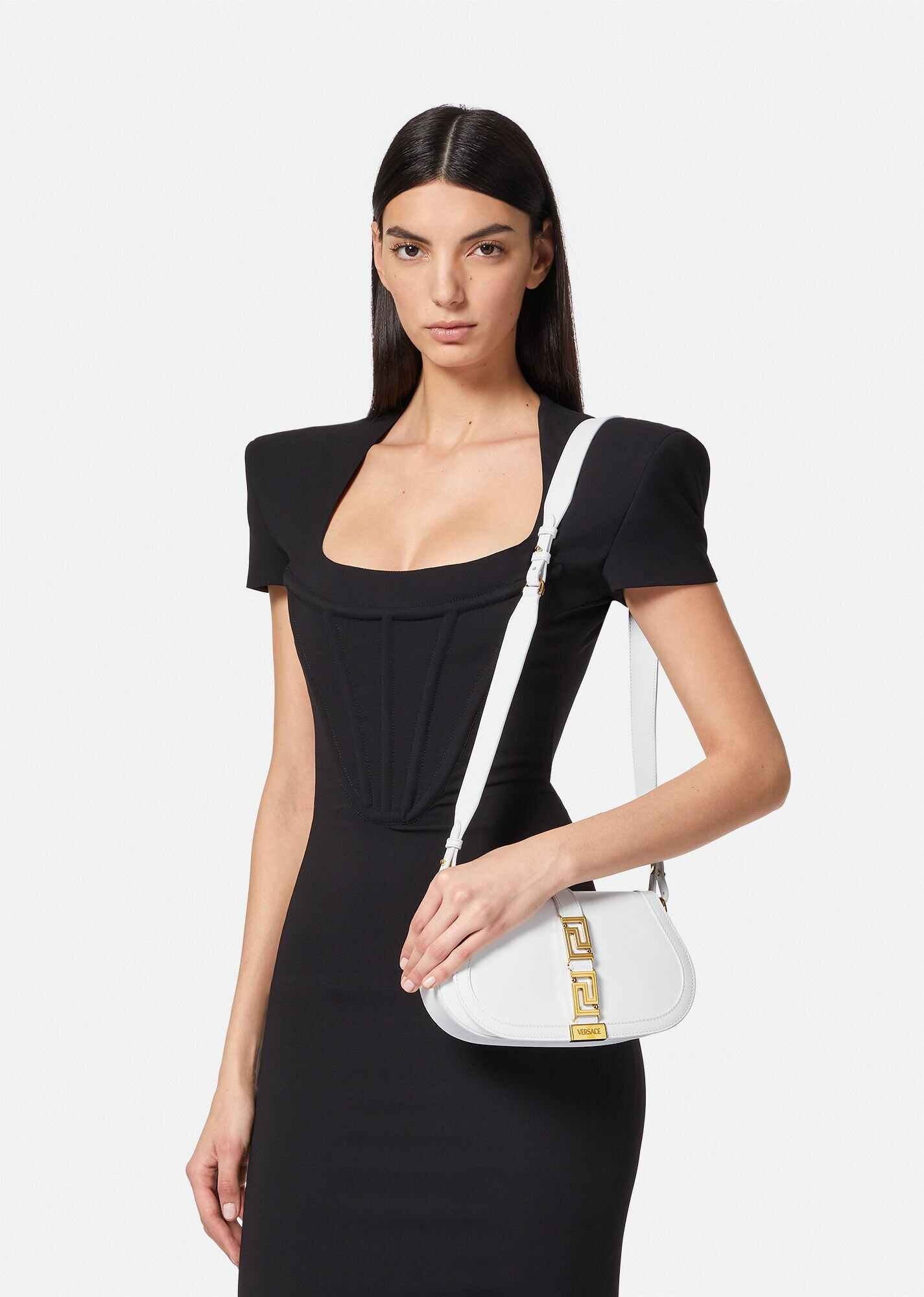 Greca Goddess Shoulder Bag - 6