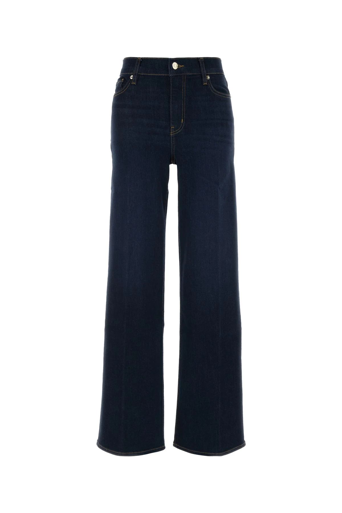Blue stretch denim Le Slim Palazzo jeans - 1
