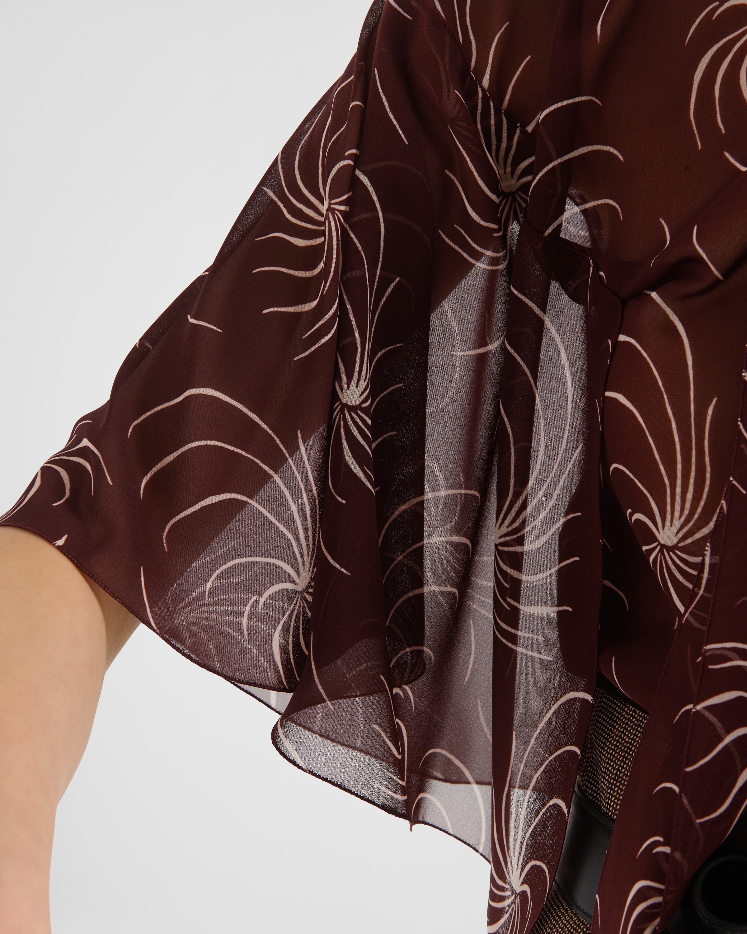 Printed georgette top - 6