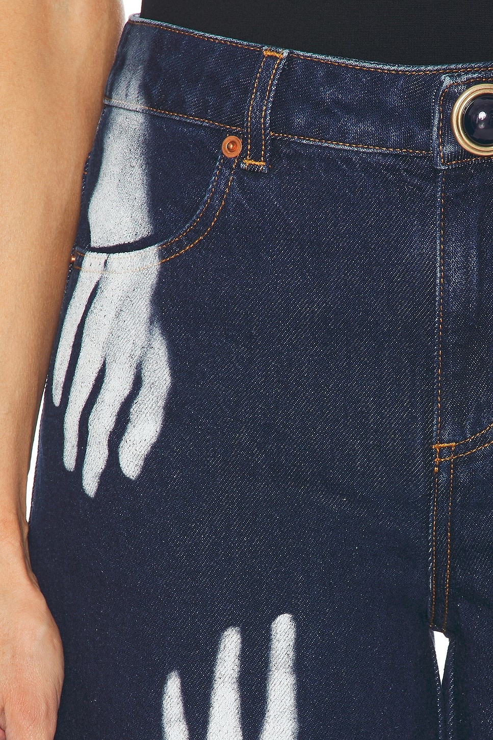 Handprint Wide Leg - 6