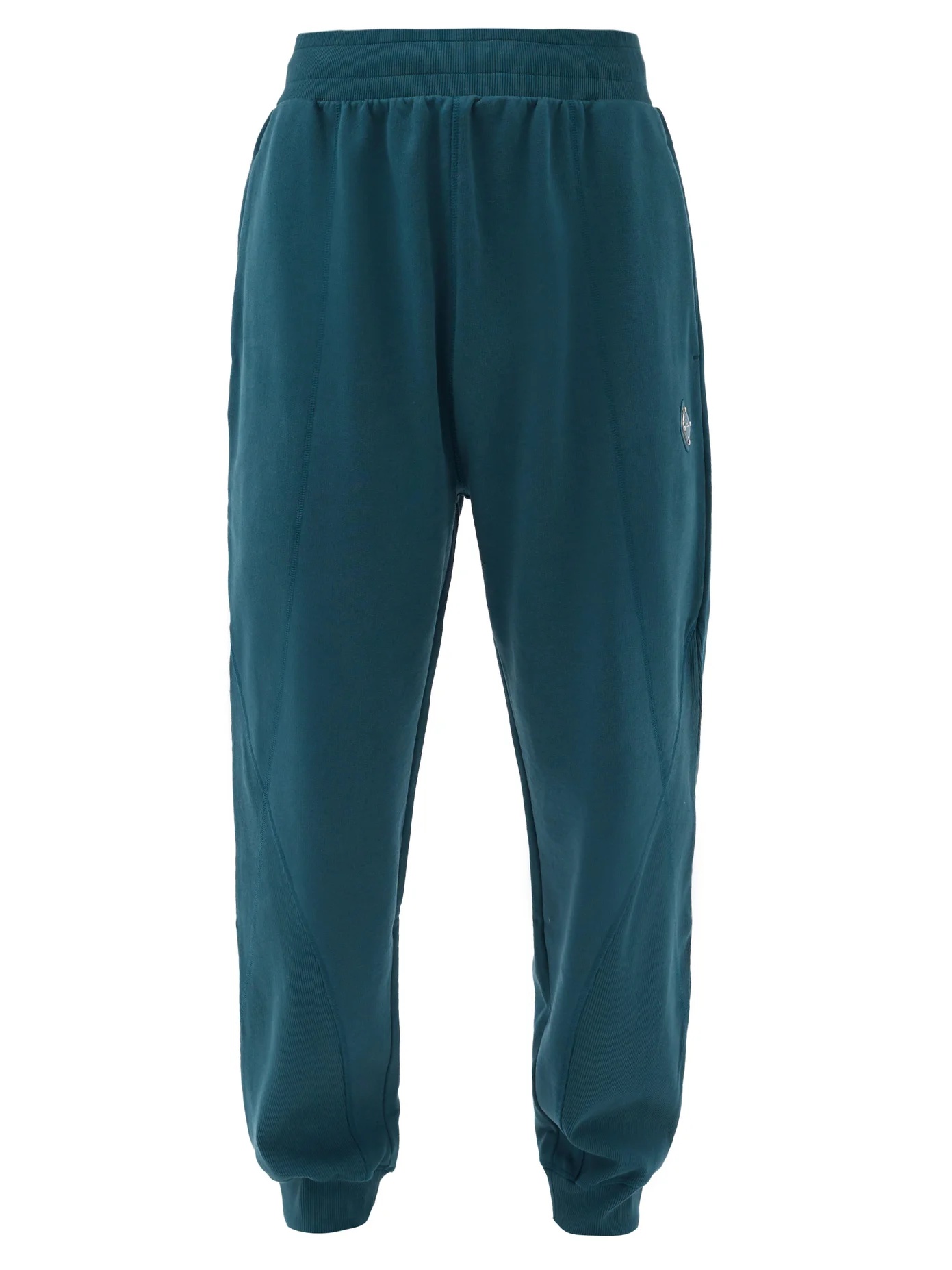 Cotton-jersey track pants - 1