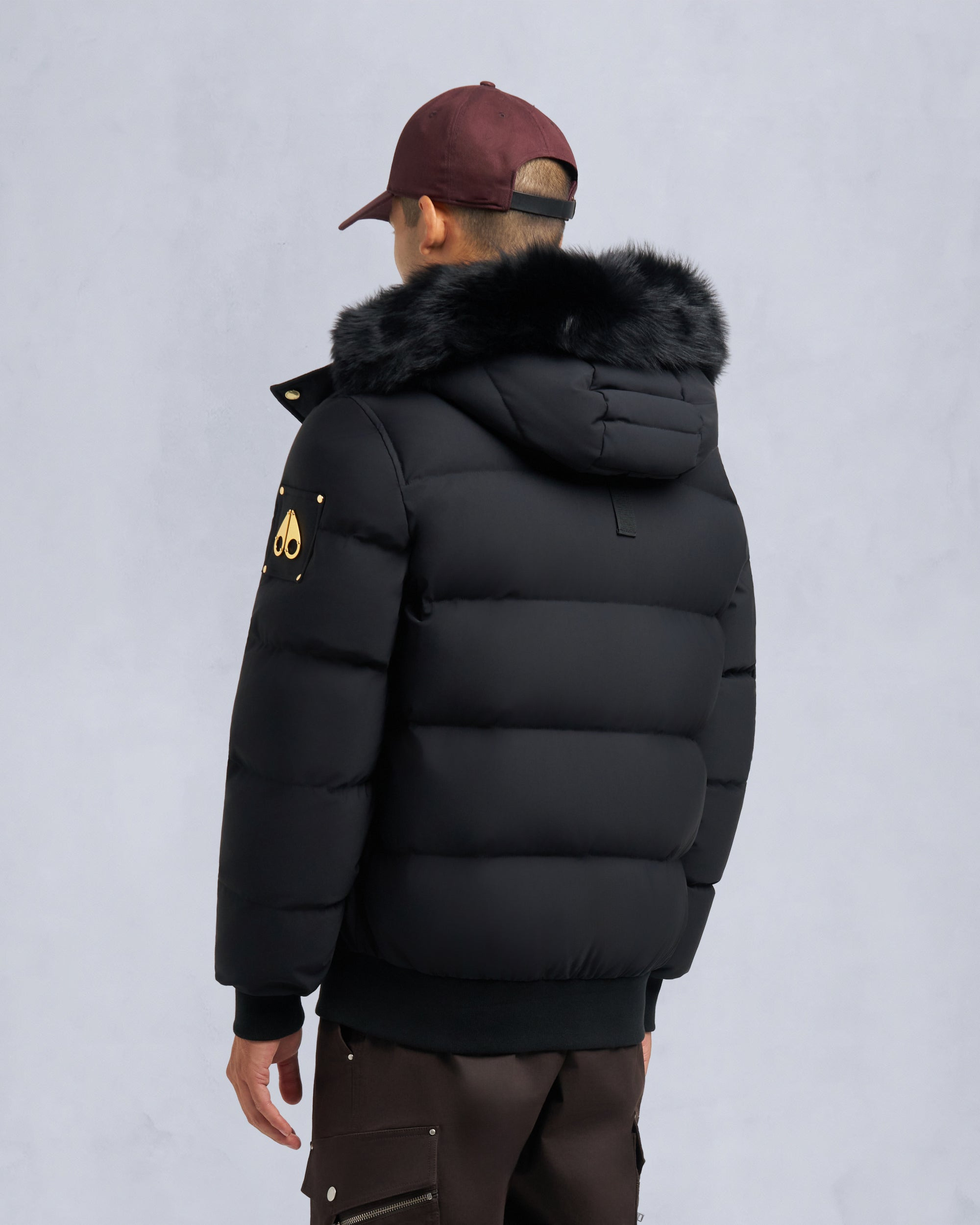 GOLD SERIES STAGG SHEARLING BOMBER JACKET - 4