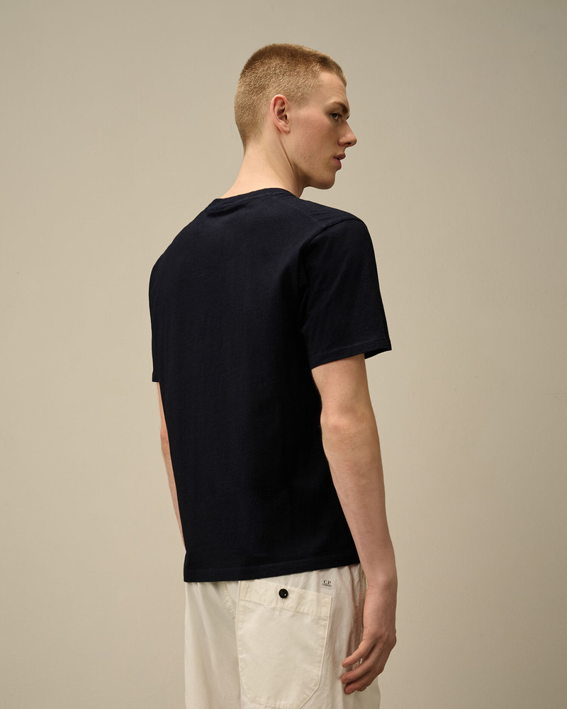 Indigo Jersey Logo T-Shirt 6