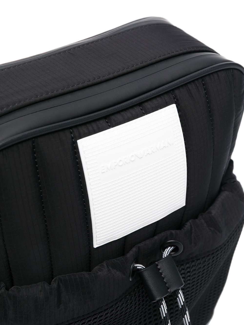 logo-patch messenger bag - 4