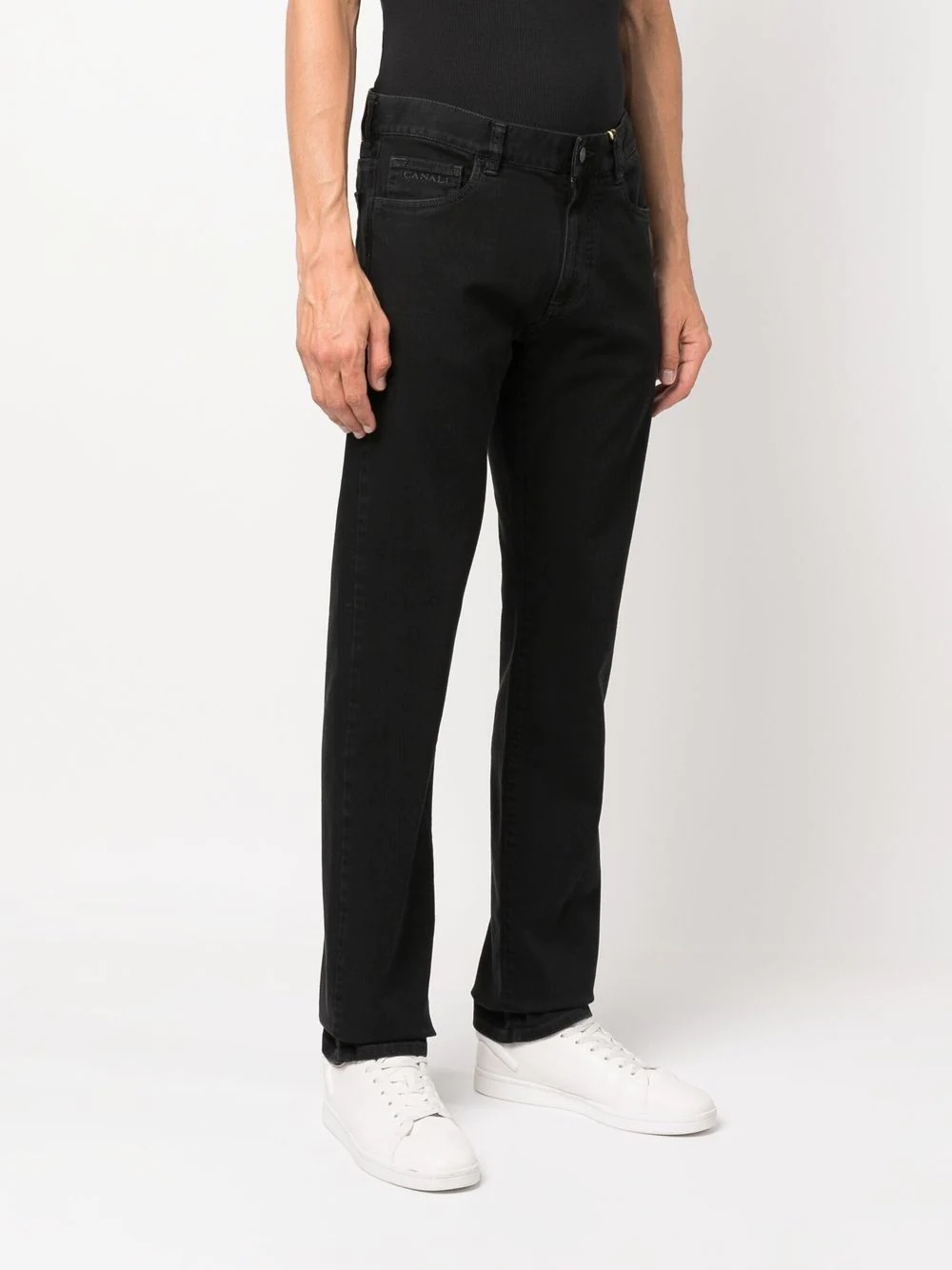 midr-rise straight-leg jeans - 3