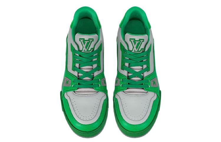 LOUIS VUITTON Trainer Sneakers 'Green Grey' 1AA6VF - 2
