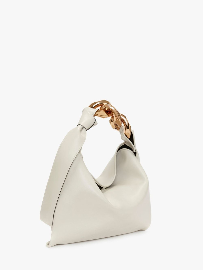 JW Anderson SMALL CHAIN HOBO - LEATHER SHOULDER BAG outlook