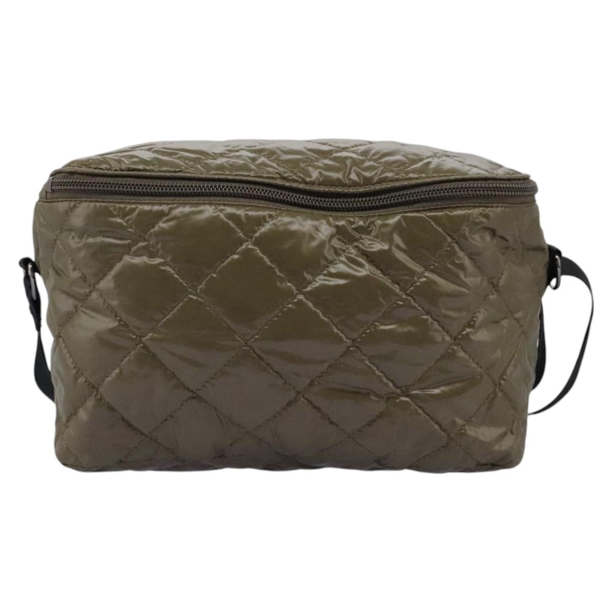 Burberry Shoulder Bag Nylon Khaki - 3