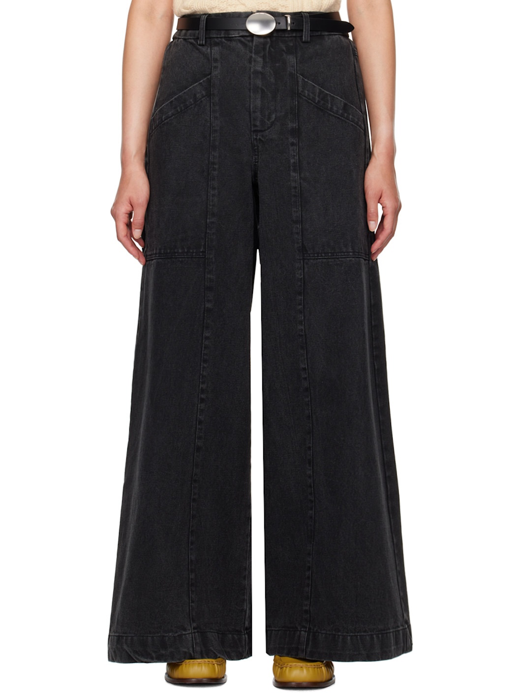 Black Velma Jeans - 1