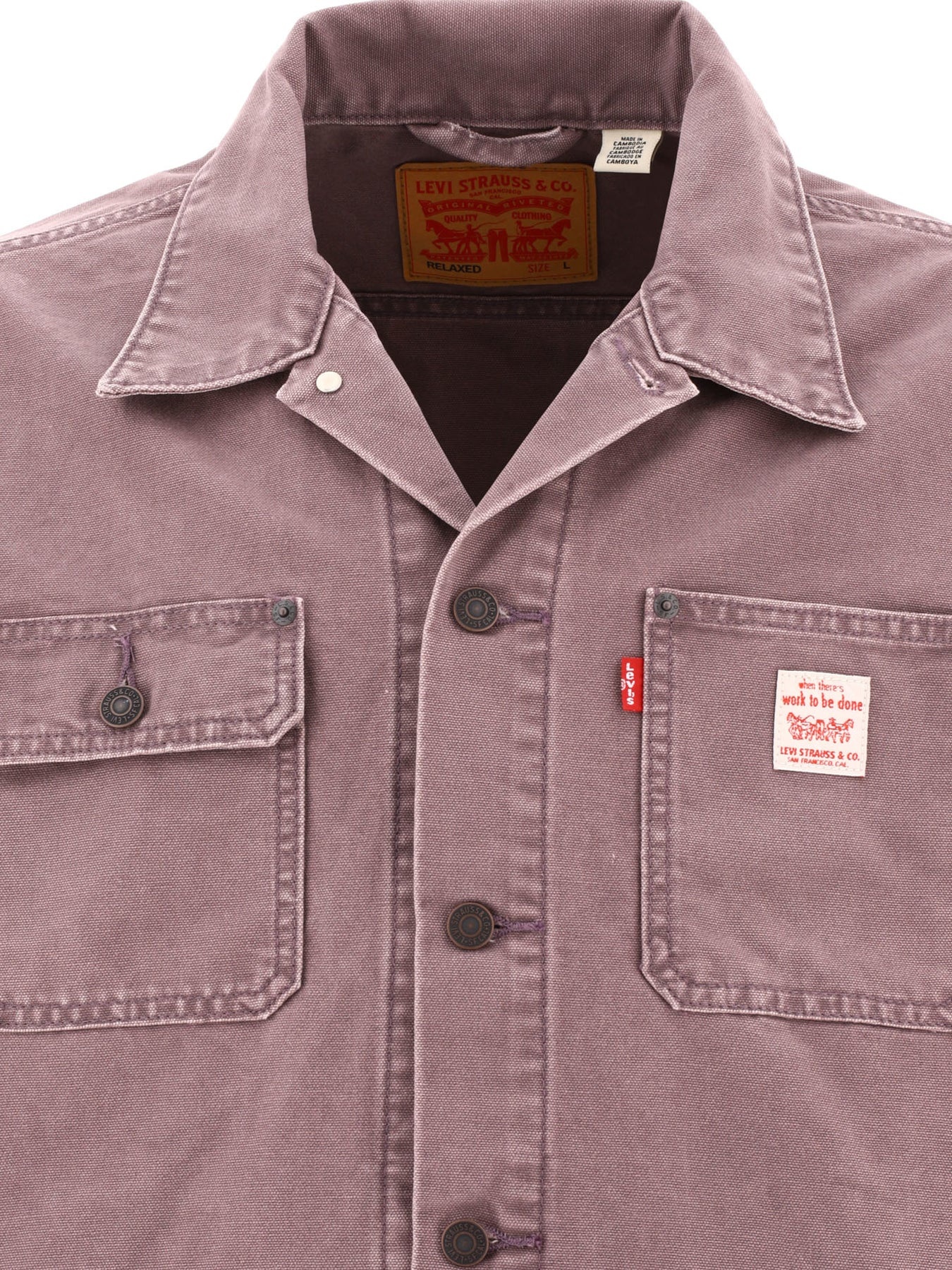 Sunrise Trucker Jacket Jackets Purple - 3