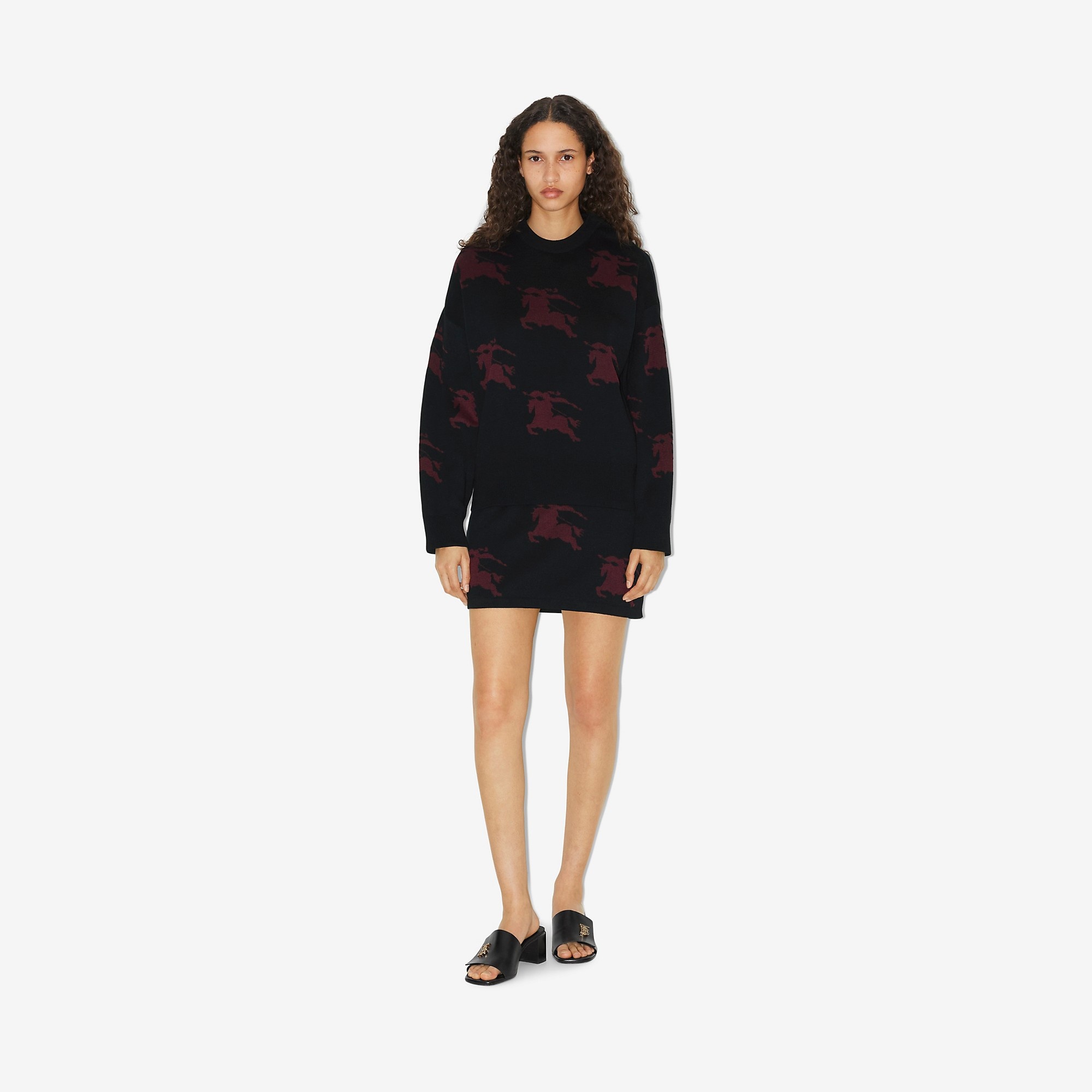 EKD Cotton Silk Jacquard Sweater - 2