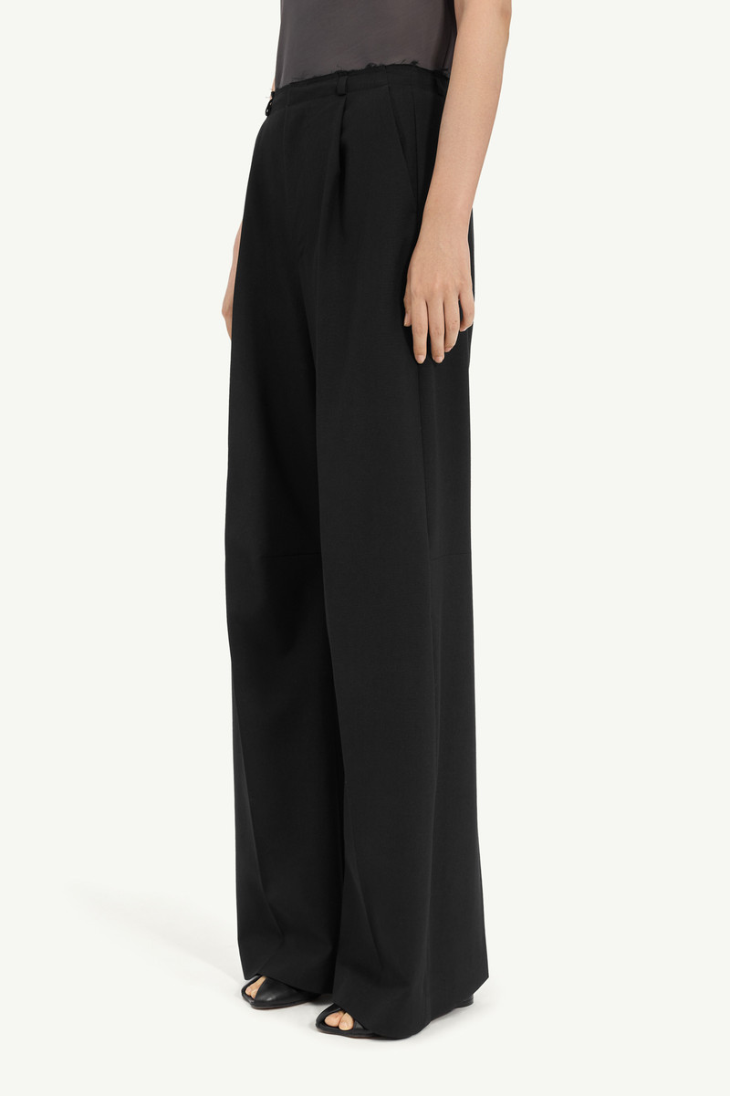 Wool wide-leg trousers 4