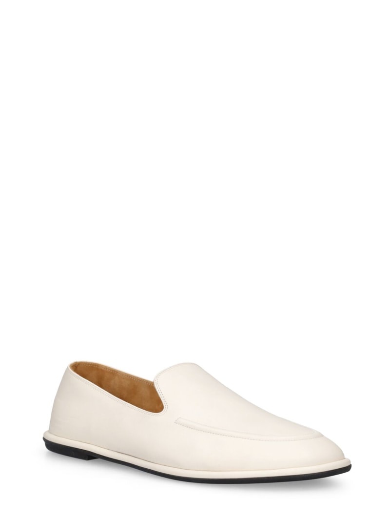 Canal leather loafers - 3