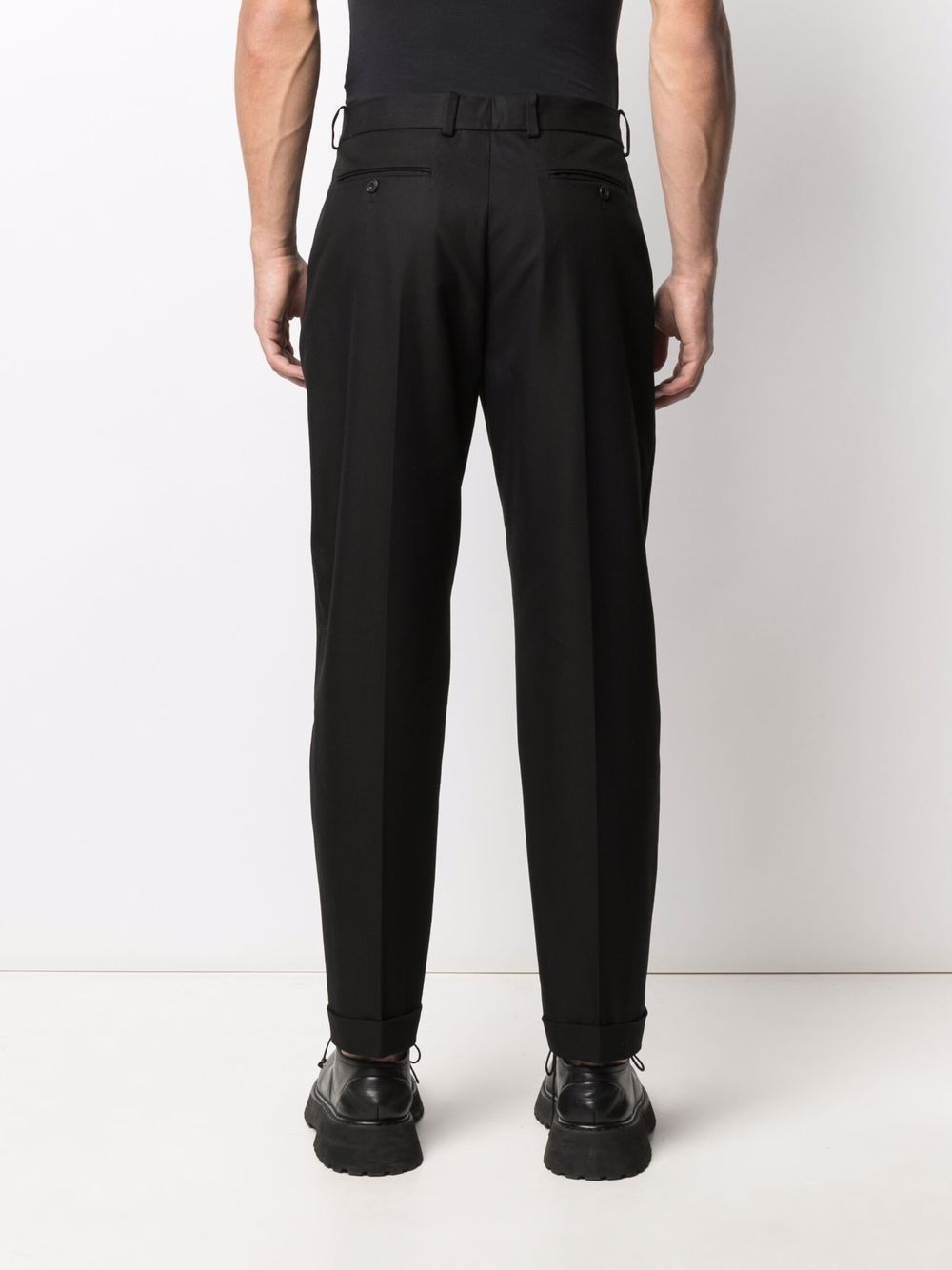 high-waist tailored trousers - 4