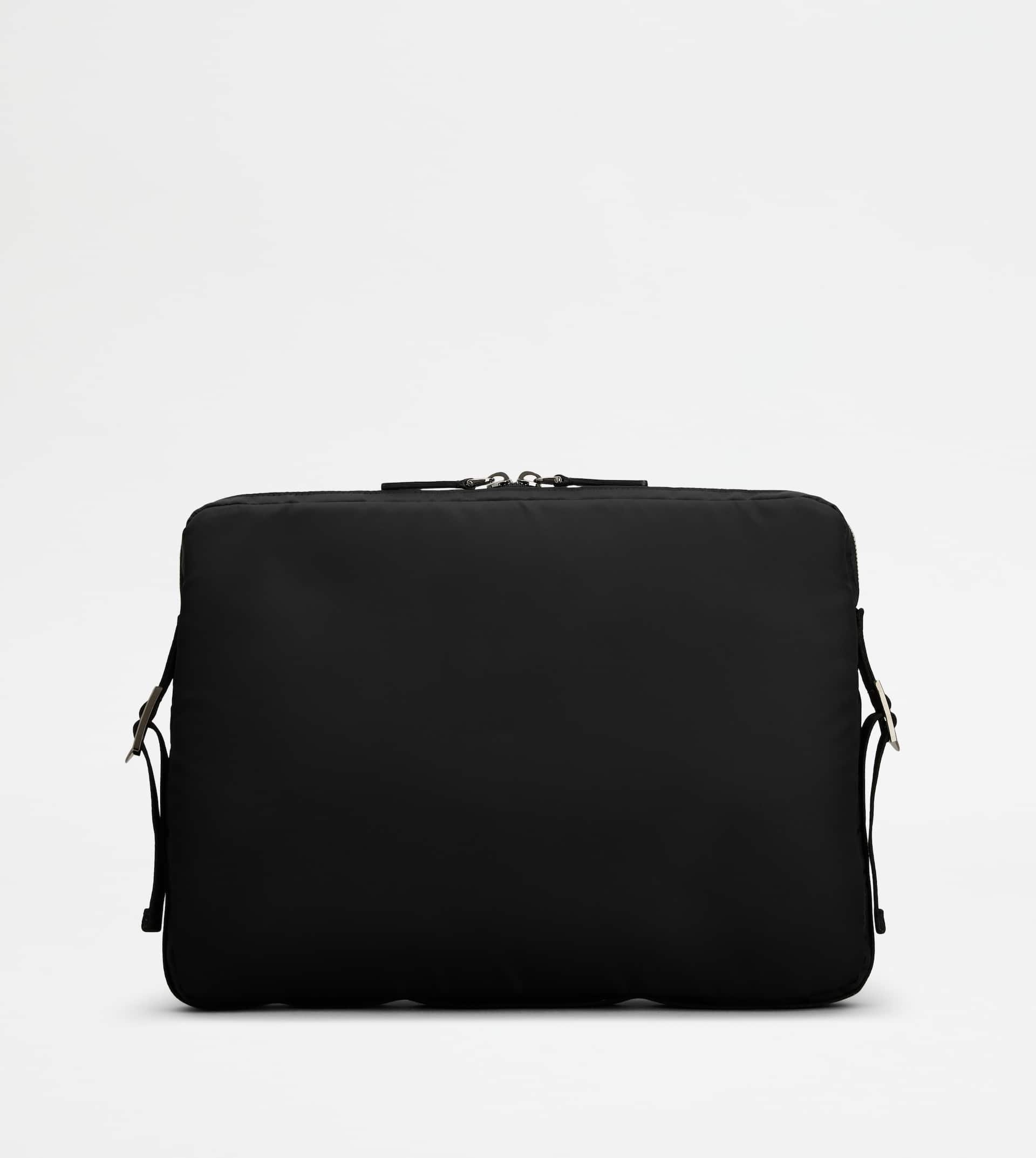 POUCH IN FABRIC SMALL - BLACK - 3