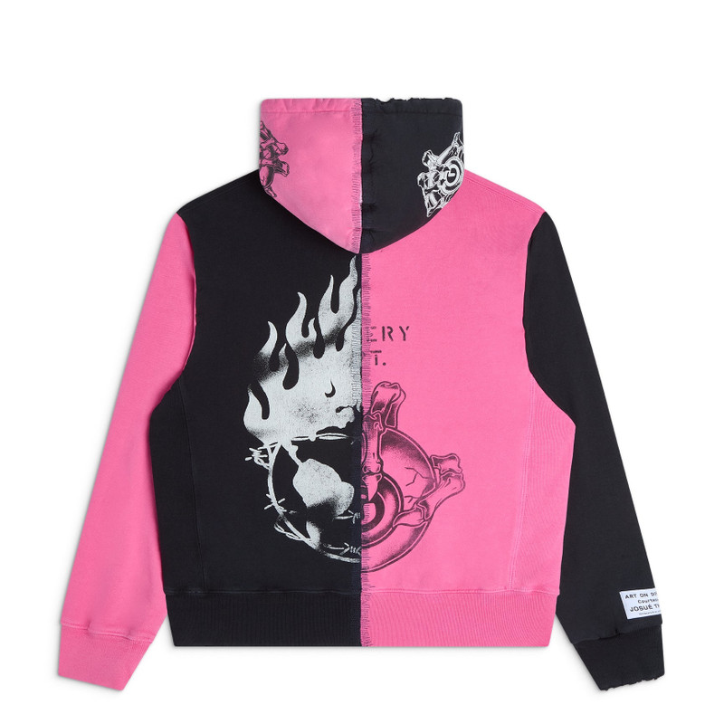 RETOUCHE TWO FACED HOODIE 2