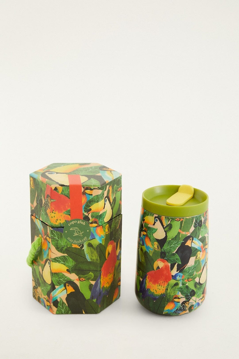 Bird Leaves Insulated Stay Fresh Cup 3