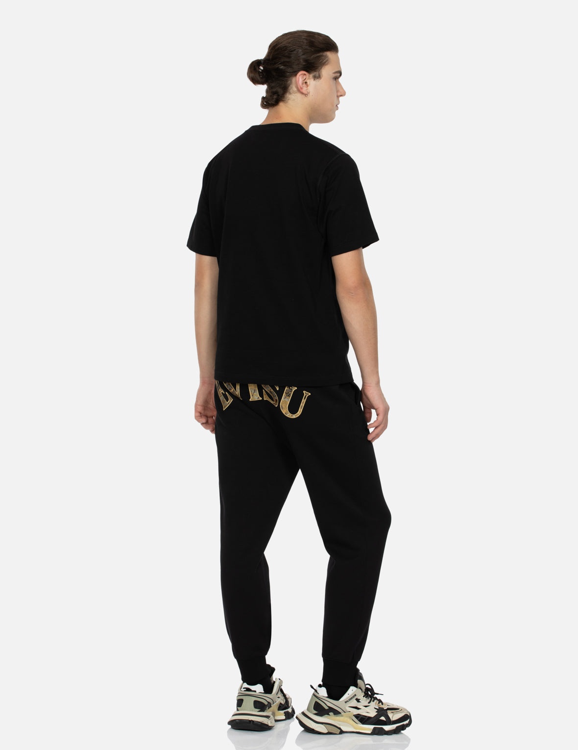 AUSPICIOUS CLOUD EMBROIDERY REGULAR FIT T-SHIRT - 4