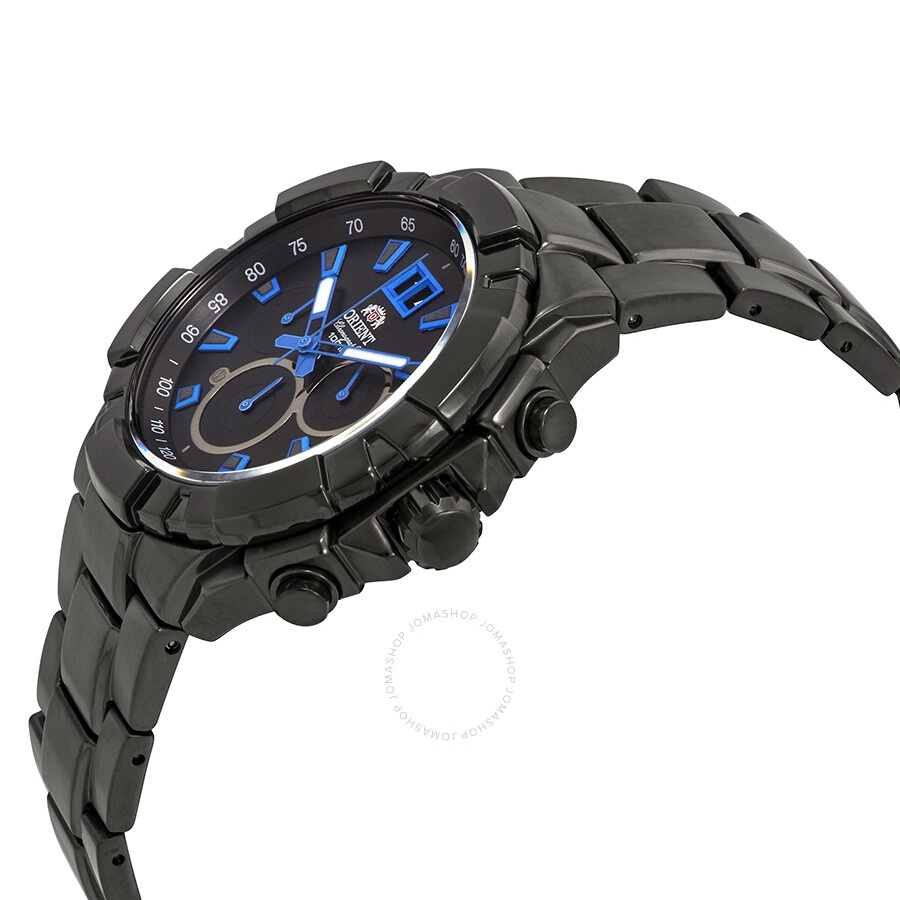 Orient - Orient Enterprise Chronograph Black Dial Men's Watch FTV00005B - 2