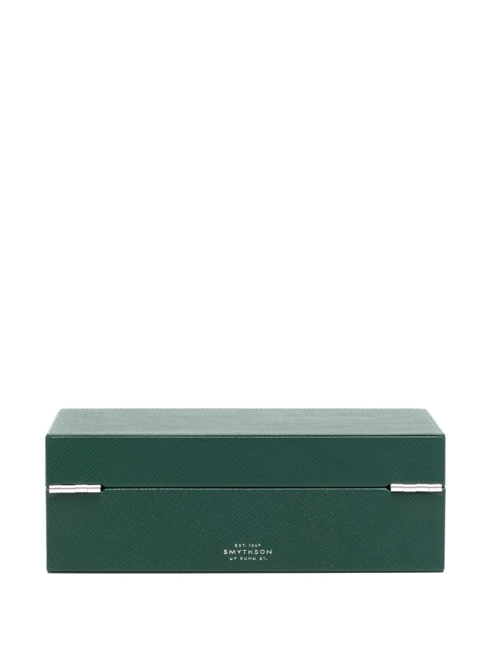 Panama leather watch box - 2
