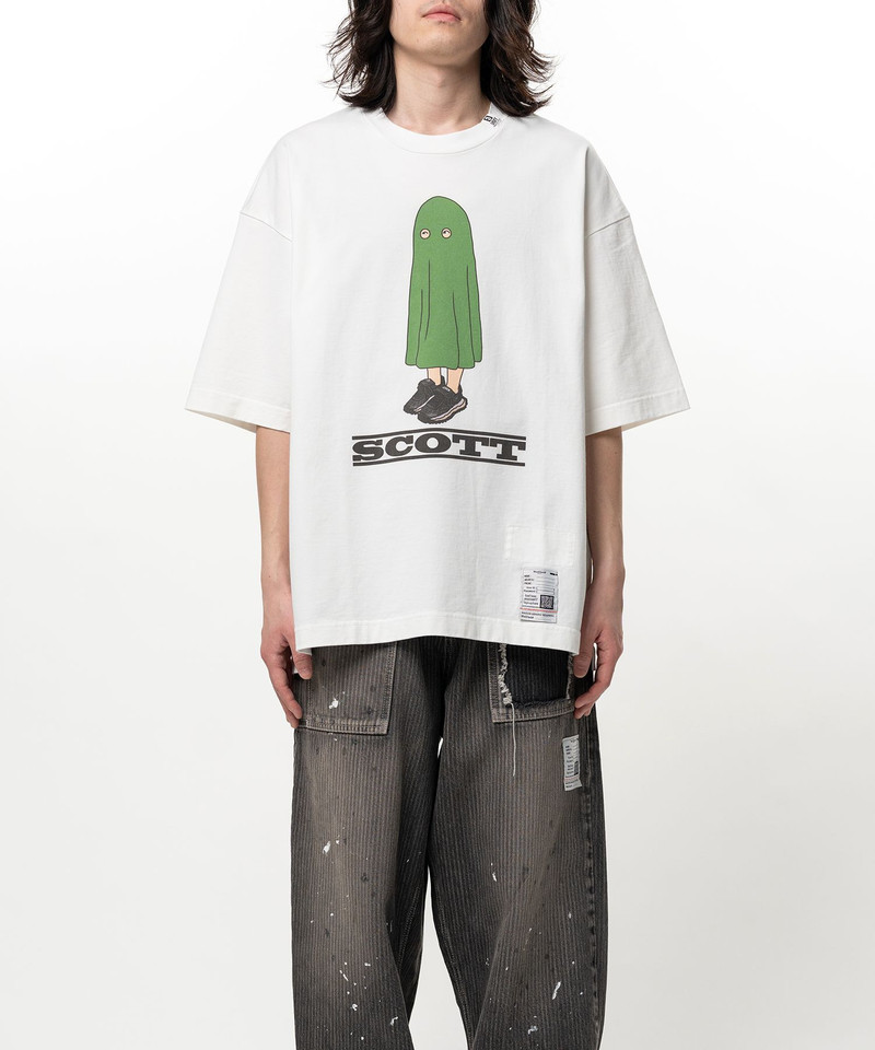 Maison MIHARAYASUHIRO SCOTT Printed Short Sleeve T-shirt outlook