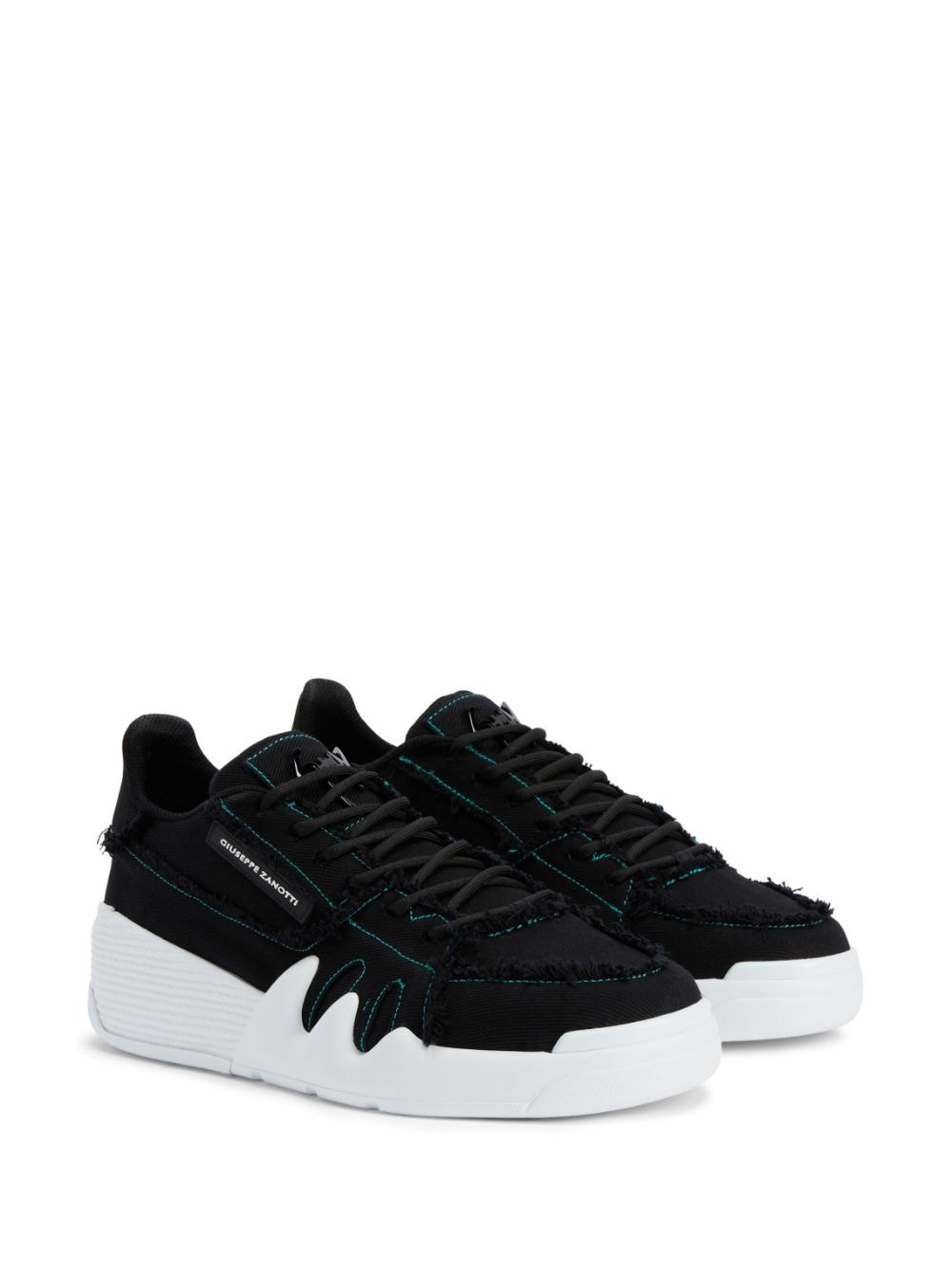 Talon cotton low-top sneakers - 2