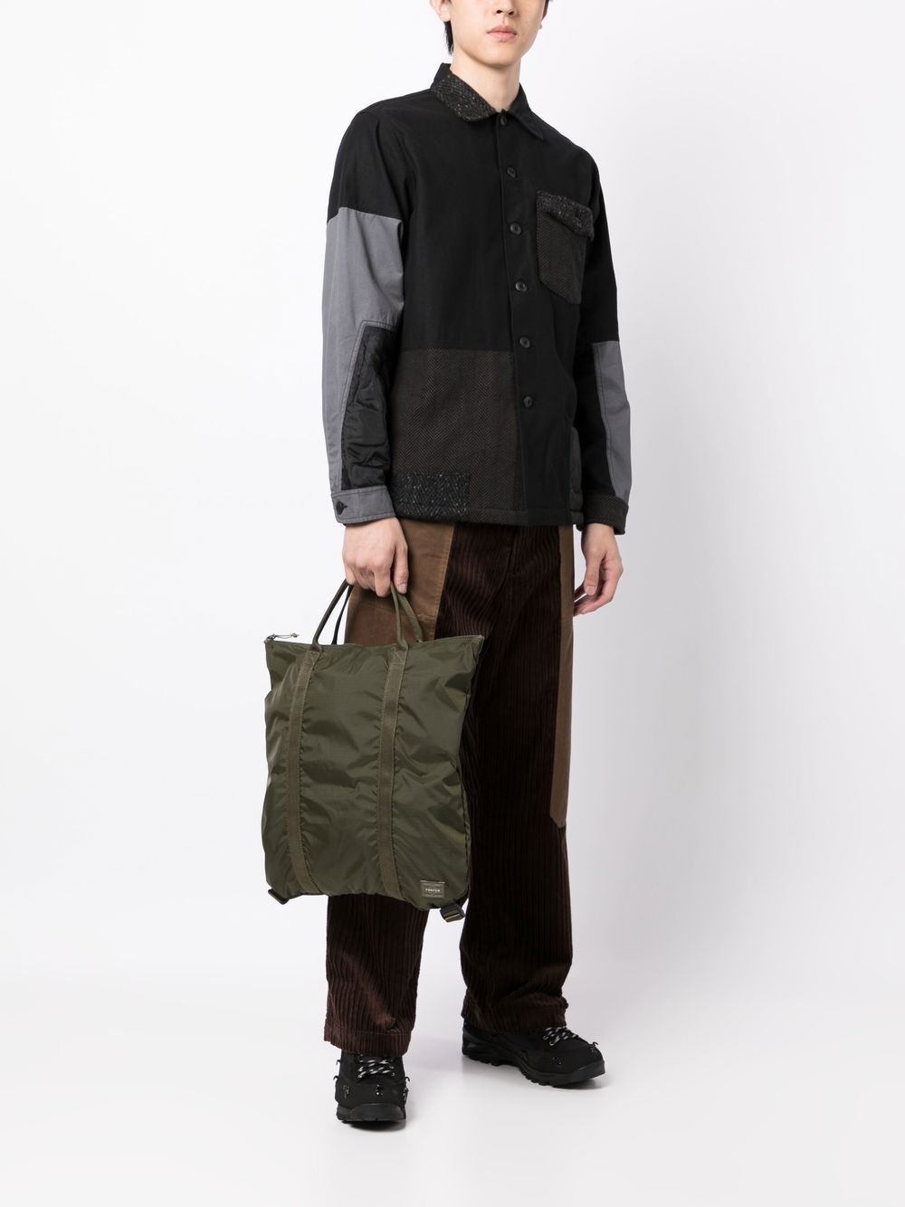 detachable-shoulder straps tote bag - 2