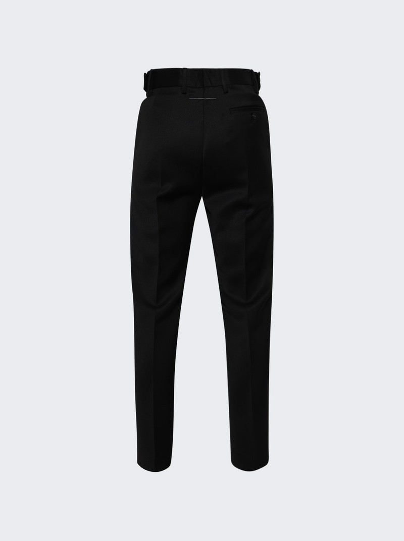 MM6 Maison Margiela Belted Pants Black outlook