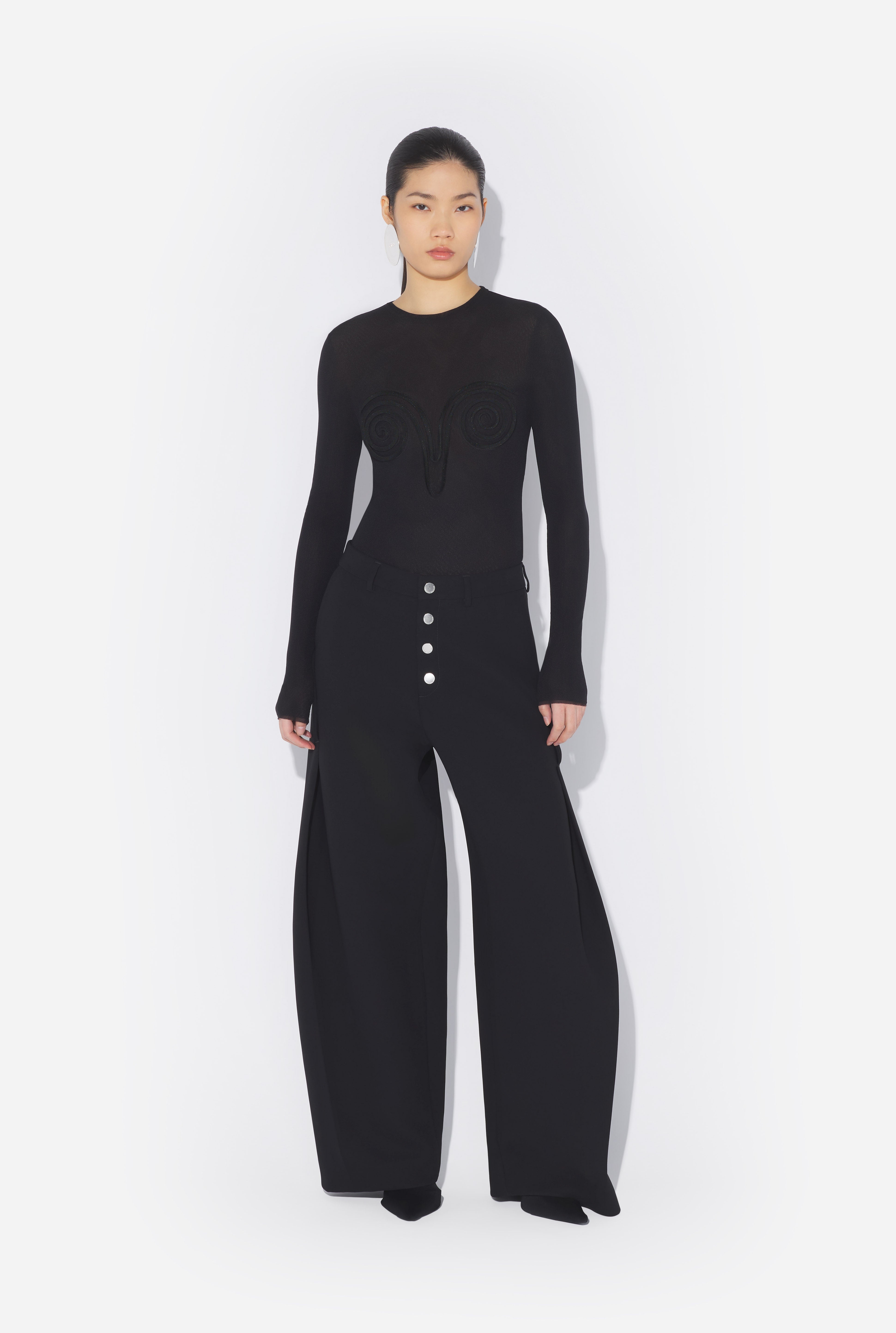 THE BLACK 3D “SPIRALE” TOP - 2