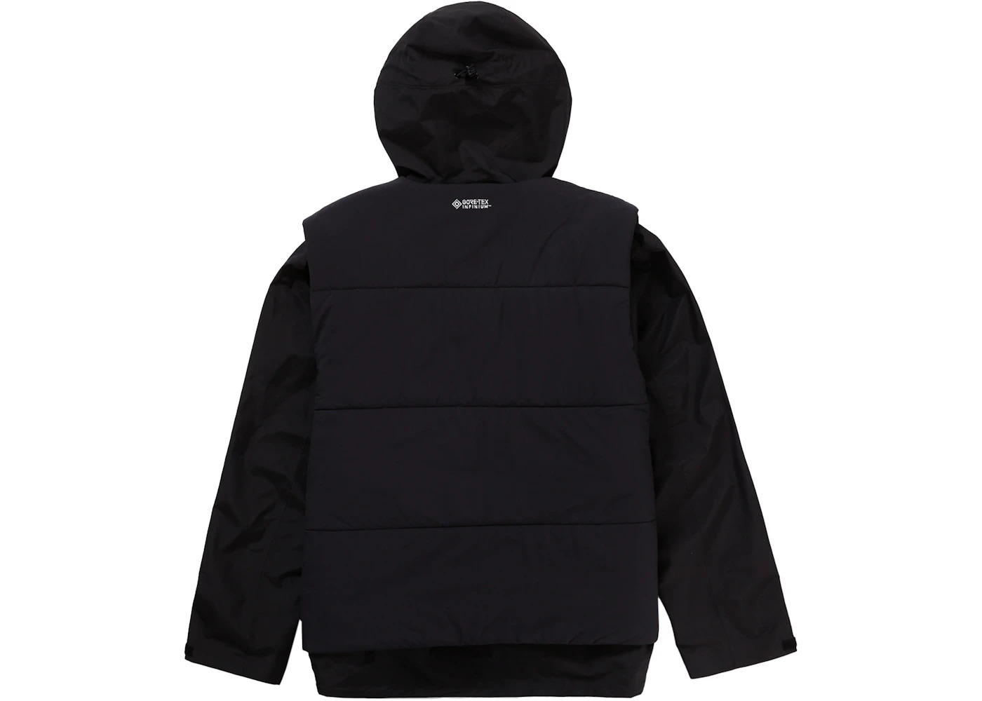 Supreme 2-in-1 GORE-TEX Shell WINDSTOPPER Vest Black - 3